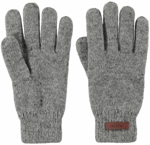 Haakon gloves boys heather grey