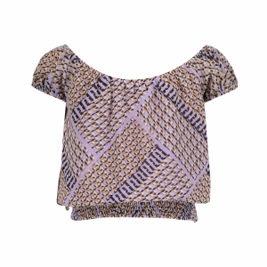 Siena blouse paars