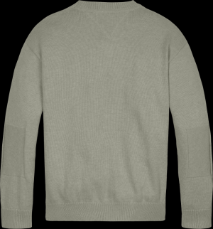 Melange label sweater PMI