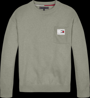 Melange label sweater PMI