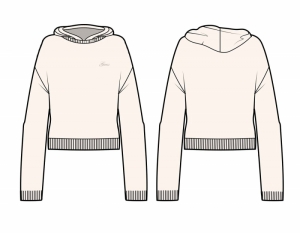 Hooded ls sweater F0D9