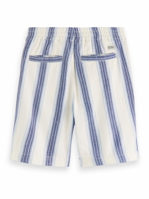 Yarn dyed stripe shorts combo B