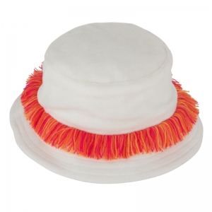 Hat frill offwhite