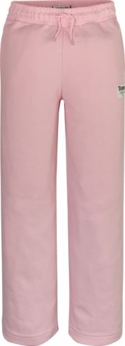 Natural dye leg wide sweatpant TH4 pink shade