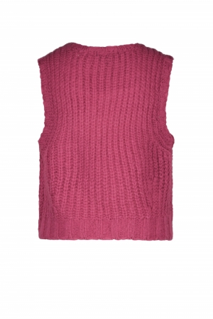 Flo girls knit cardigan 245 cerise