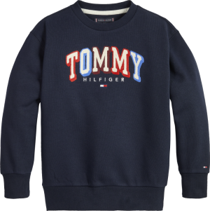 Tommy fun varsity sweatshirt DW5 desert sky