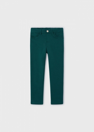 Fleece basic trousers 075 bottle gree