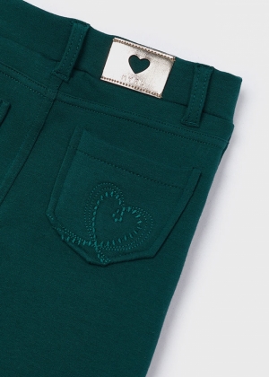 Fleece basic trousers 075 bottle gree