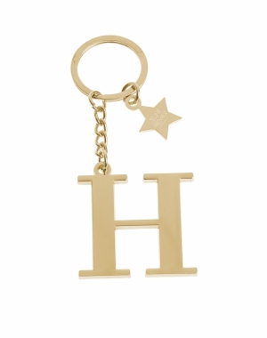 Keychain gold H gold