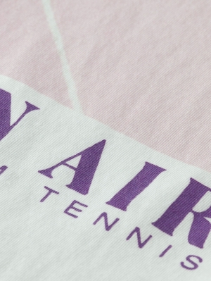 Tennis artwork tshirt 0006 white
