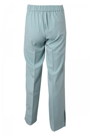Pants with slit 407 mint green