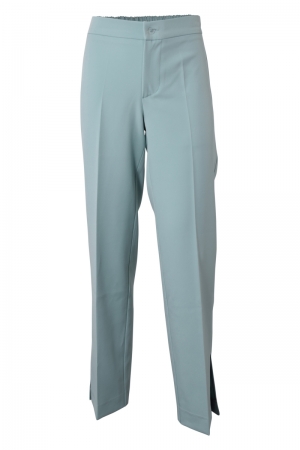 Pants with slit 407 mint green