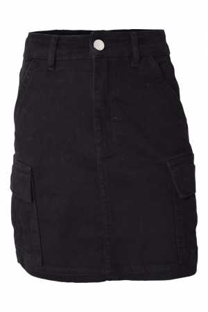 Cargo skirt 099 black