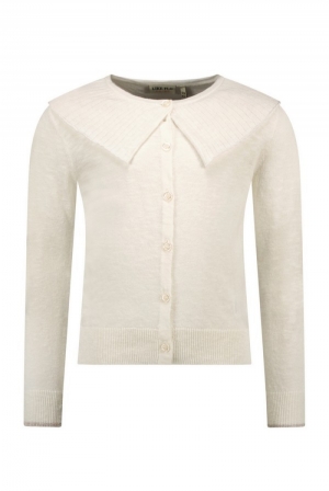 Flo girls knitted cardigan 001 off white
