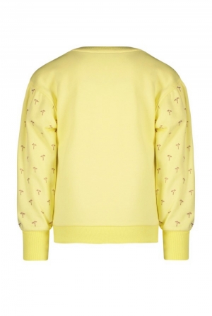 Flo girls sweater 510 soft yellow