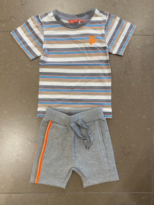Fancy jogshorts with tapes 700 grey melee
