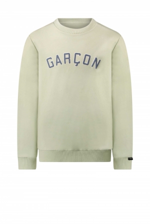 Garcon puff print sweater 330 old green