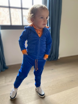 Jogger blue-orange