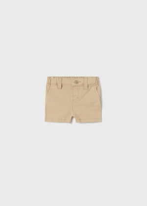 Twill basic shorts 046 crepe