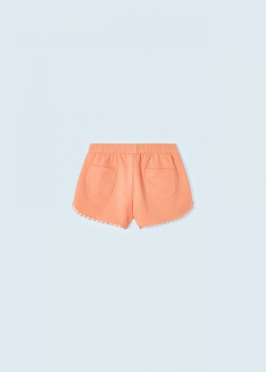 Chenille shorts 010 peach