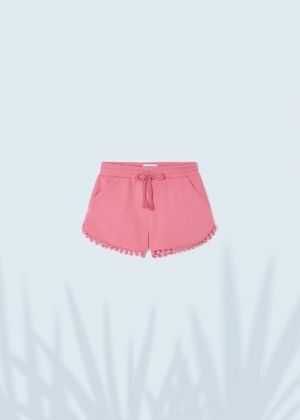 Chenille shorts 012 peony