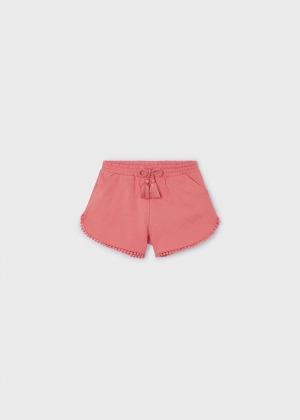 Chenille shorts 073 flamingo