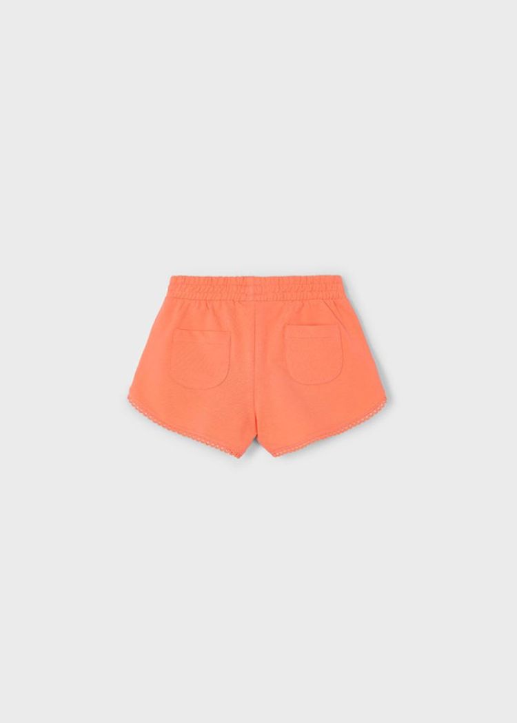 Chenille shorts 011 tangerine