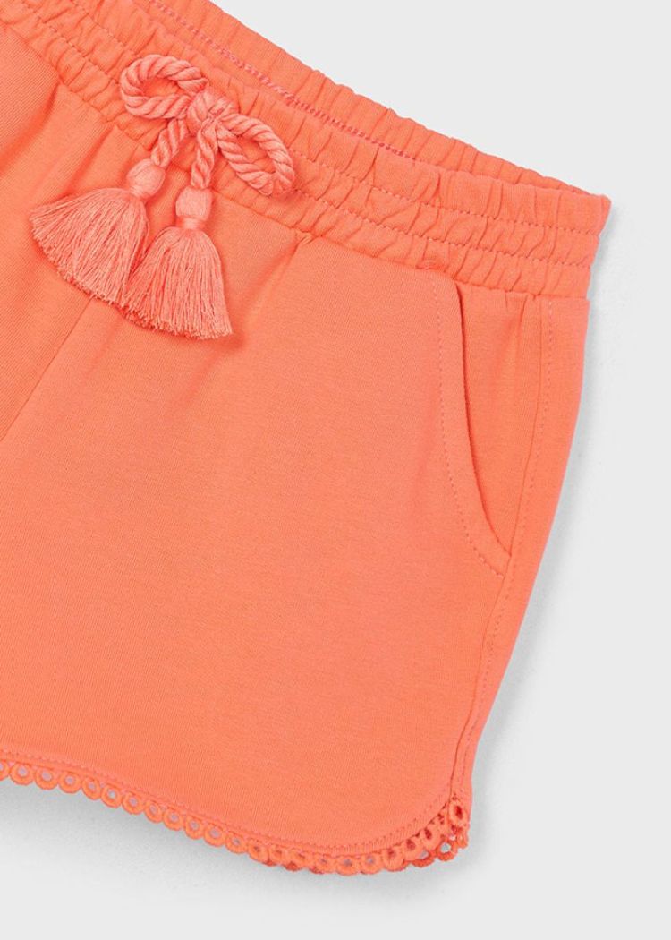 Chenille shorts 011 tangerine