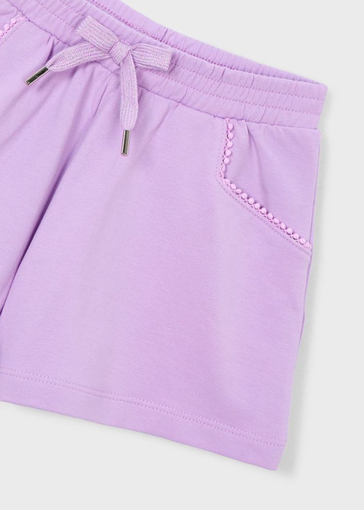 Chenille shorts 010 Lilac