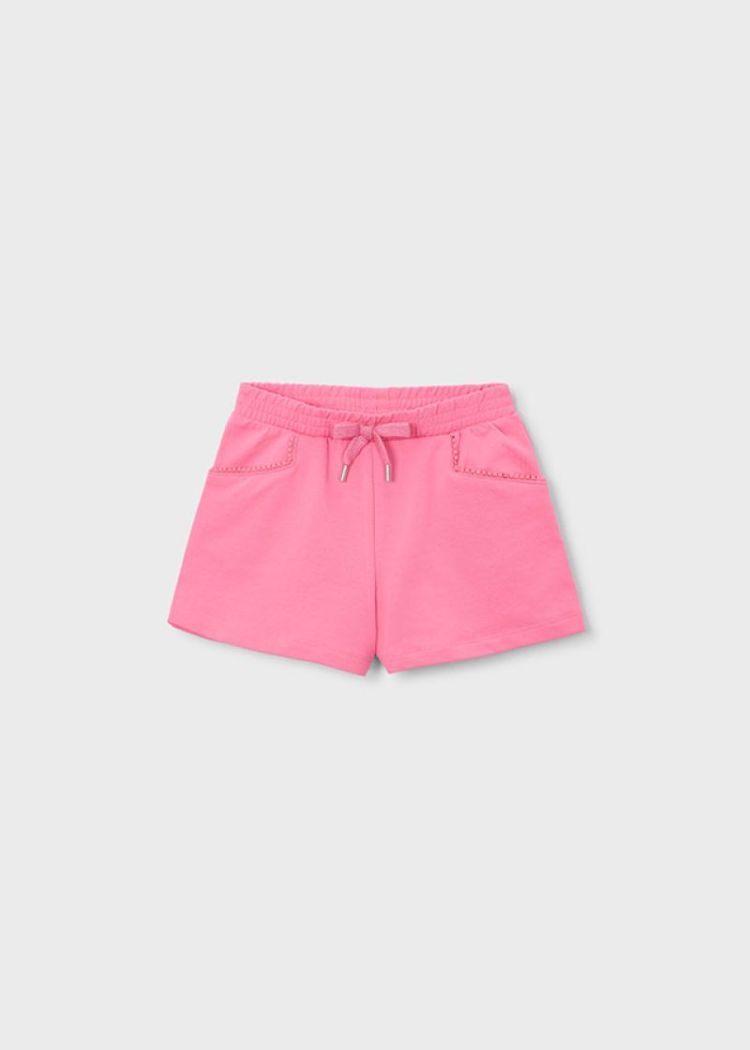Chenille shorts 013 Geranium