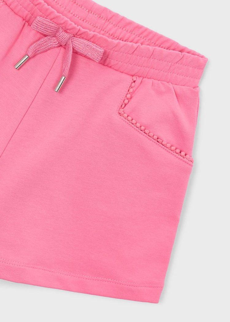 Chenille shorts 013 Geranium