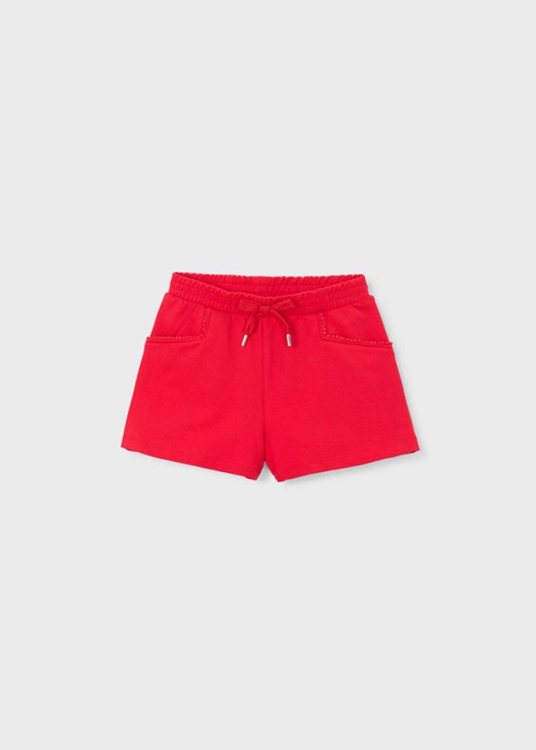 Chenille shorts 016 Persimmon