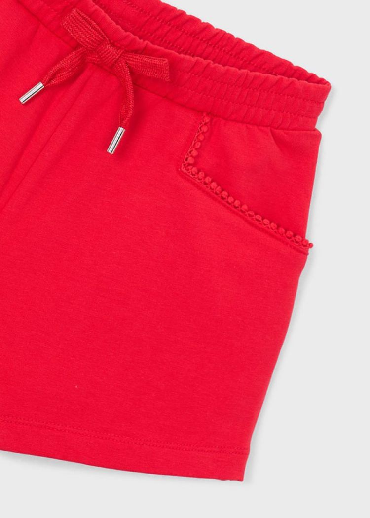 Chenille shorts 016 Persimmon