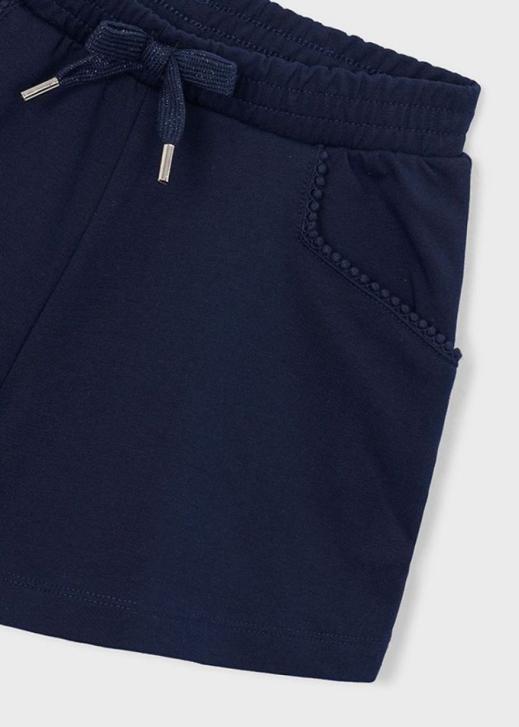 Chenille shorts 017 Navy