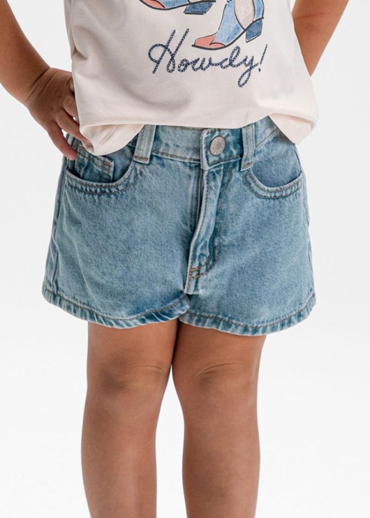 Basic denim shorts 026 Light