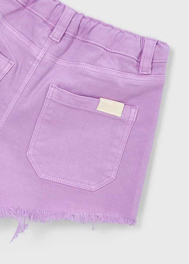 Basic twill shorts 068 Lilac