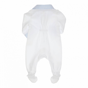 Crawling suit aerobic white - light b