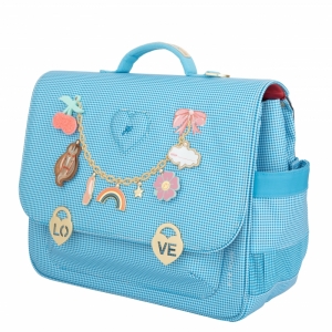 Id bag midi vichy love blue