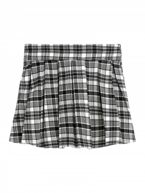 Pleated mini skirt L990