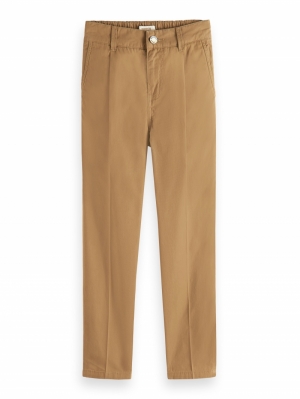 Loose tapered fit chino 0137 sand