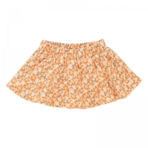 Skirt flowers orange