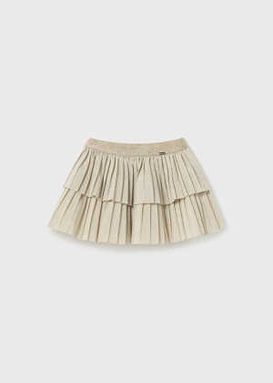 Pleated skirt 025 champagne