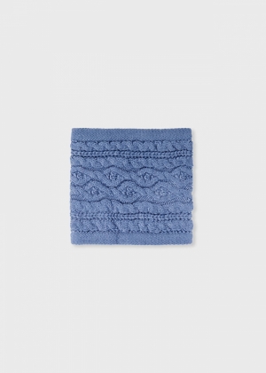 Infinity scarf 038 blue
