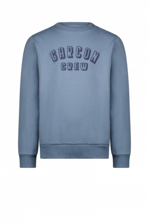 Oliver garcon crew sweater 159 mid blue