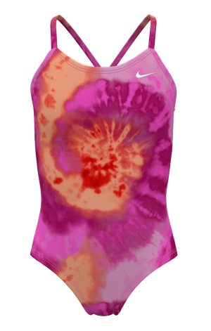 NIKE TIE DYE ONE PIECE 691 fierce pink