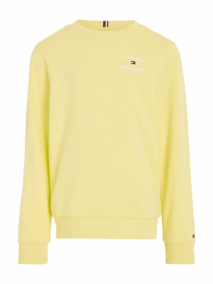 TH logo sweatshirt ZIN yellow tuli