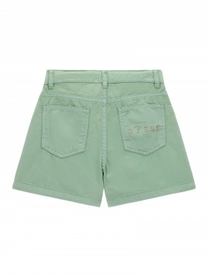 TWILL SHORTS EXPOSED BUTTON G8EJ