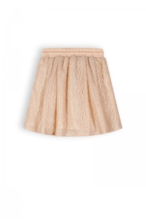 Nadje girls lace skirt  904 light gold