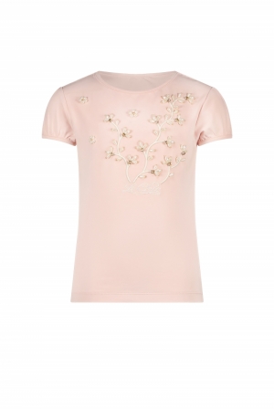 NOMMY luxury flowers T-shirt 220 baroque pin