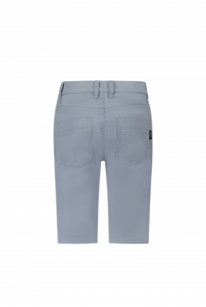 DRAKE twill shorts 138 greyish blu